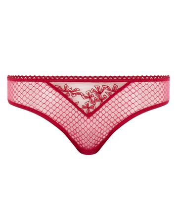 Chantelle 13A3 Candy Apple Instants Lace Bikini myselflingerie.com